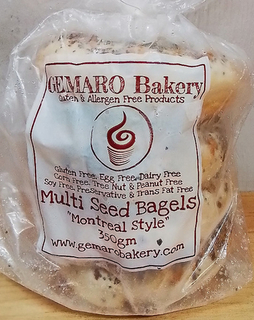 Bagels - Multi Seed Montreal Style GF(Gemaro Bakery)